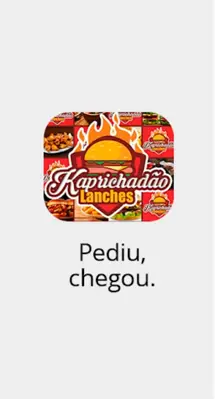 Kaprichadao Lanches android App screenshot 0